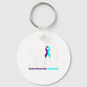 Support Squad Support Suicide Prevention Awareness Key Ring