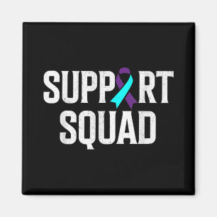 Support Squad Support Suicide Prevention Awareness Magnet