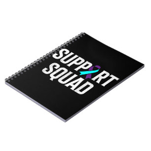 Support Squad Support Suicide Prevention Awareness Notebook