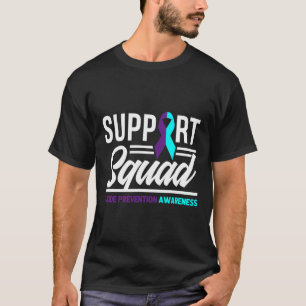 Support Squad Support Suicide Prevention Awareness T-Shirt