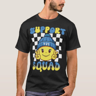 Support Squad T21 – Down Syndrome Awareness T-Shirt