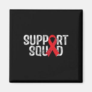 Support Squad Tee Blood Cancer Awareness Magnet