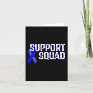 Support Squad Warrior Alopecia Areata Awareness  Card