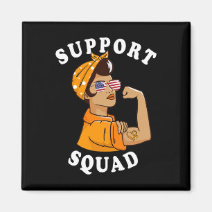 Support Squad Woman Sunglasses for Leukaemia Aware Magnet