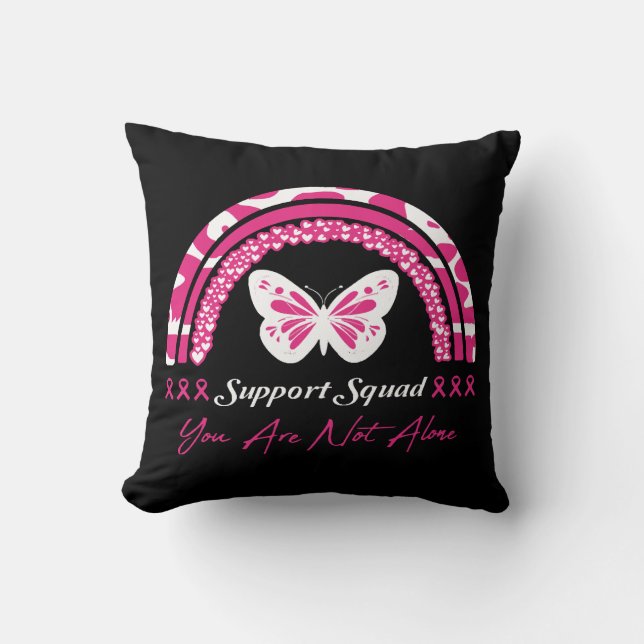 Support Squad You Are Not Alone Cushion (Front)