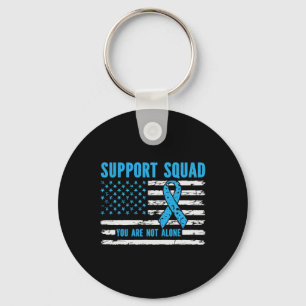 Support Squad You Are Not Alone  Key Ring