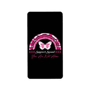 Support Squad You Are Not Alone Label
