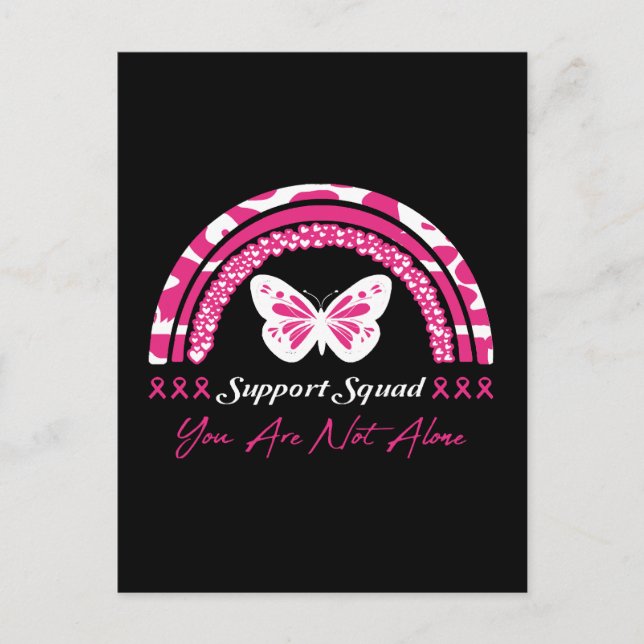 Support Squad You Are Not Alone Postcard (Front)