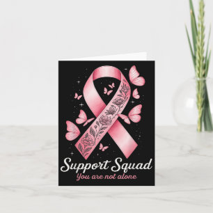 Support Squad You Are Not Alone Ribbon Awareness B Card