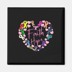 Support Strength Against Cancer World Cancer Day Magnet