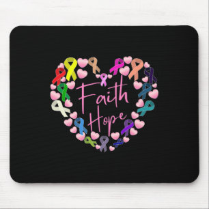 Support Strength Against Cancer World Cancer Day Mouse Pad