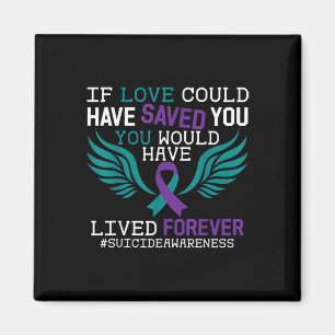 Support Suicide Prevention Awareness Week 2022 Rib Magnet