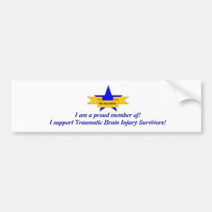 Support survivors bumper sticker
