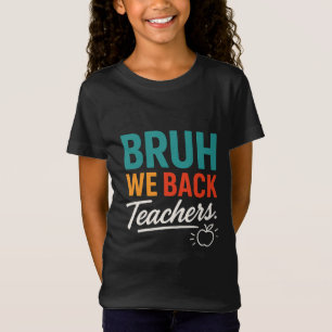 Support Teachers – Bold Motivational Quote Design T-Shirt