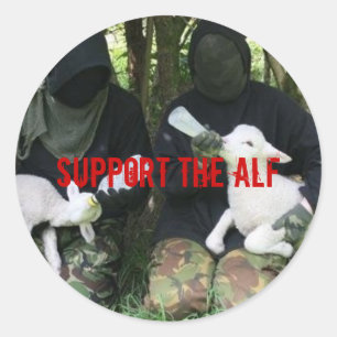 Support the ALF Classic Round Sticker