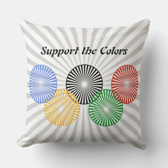 Support the Colours - Cushion (Front)
