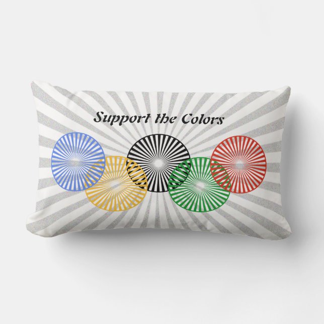 Support the Colours - Lumbar Cushion (Front)