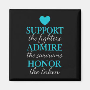 Support The Fighters Admire The Survivors Honour.. Magnet