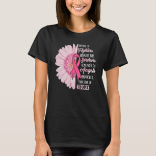 Support The Fighters Admire The Survivors T-Shirt