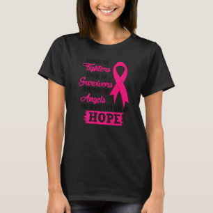 Support The Fighters And Never Ever Five Up Hope T-Shirt