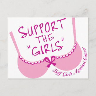 Support The Girls Postcard