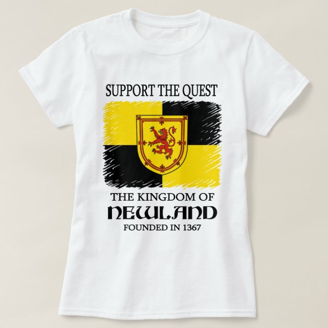 Support the Quest  T-Shirt (Design Front)