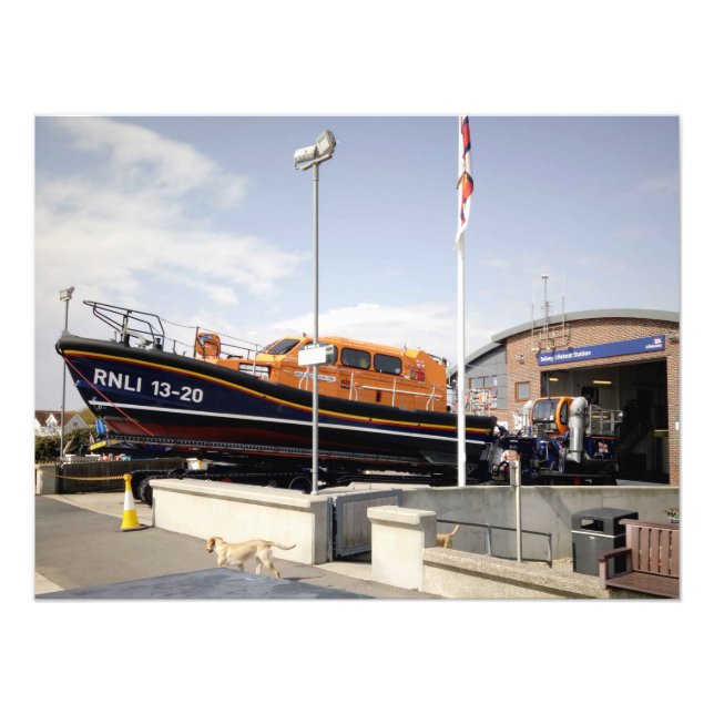 Support the RNLI  Photo Print (Front)