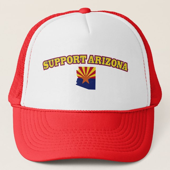 Support the State of Arizona Trucker Hat (Front)