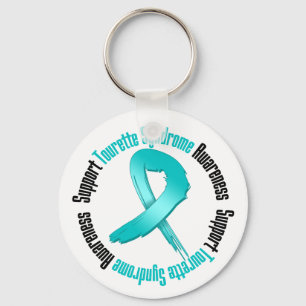 Support Tourette Syndrome Awareness Key Ring