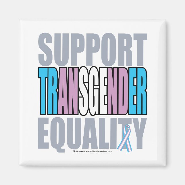Support Transgender Equality Magnet (Front)