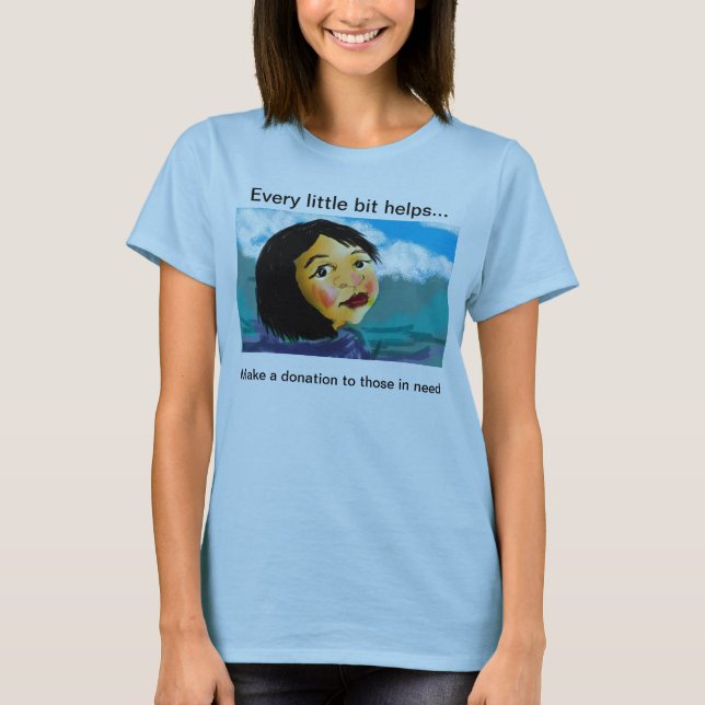 Support Tsunami Relief T-Shirt (Front)