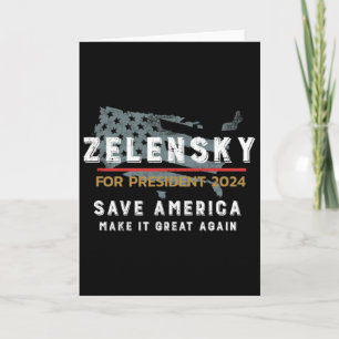 Support Ukr And Zelensky Not All Heroes Wear Capes Card