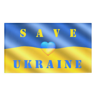 Support Ukraine Badge Ukrainian Flag - Freedom