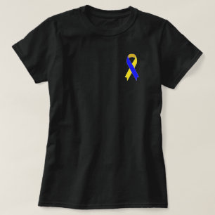Support Ukraine - Flag Of Ukraine Freedom Ribbon T-Shirt