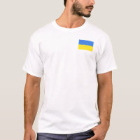 Support Ukraine Flag T-Shirt - Freedom