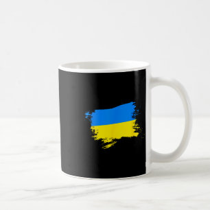 Support Ukraine Flag Ukrainian Pride Heart Ukraine Coffee Mug