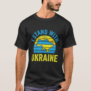 Support Ukraine I Stand With Support Ukraine T-Shirt