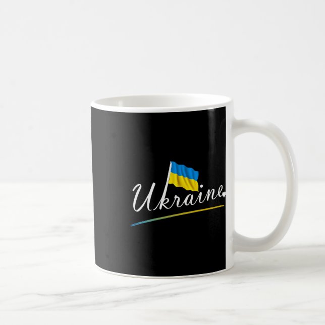 Support Ukraine I Stand With Ukraine 1  Coffee Mug (Right)