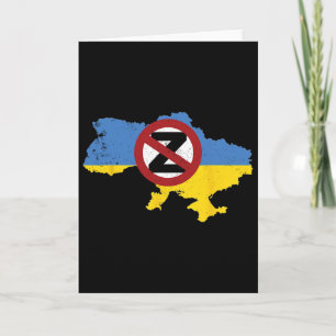 Support Ukraine I Stand With Ukraine 2  Card