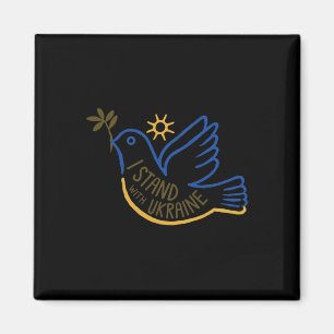 Support Ukraine I Stand With Ukraine Magnet