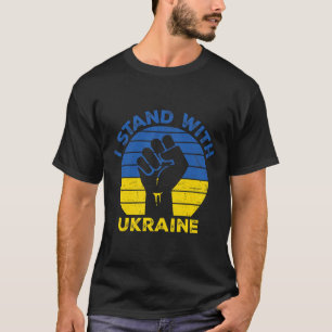 Support Ukraine I Stand With Ukraine Ukrainianflag T-Shirt