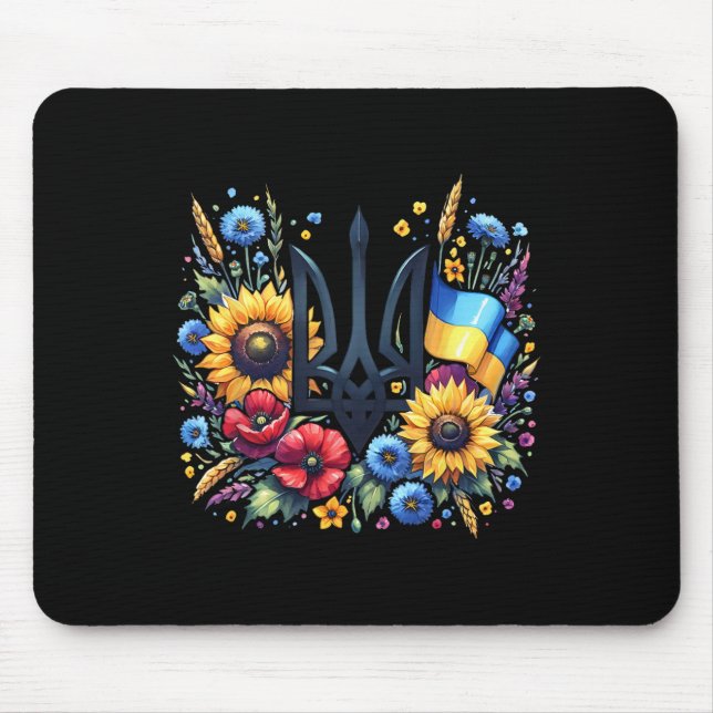Support Ukraine  Mouse Pad (Front)