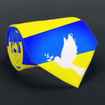 Support Ukraine Neck Tie Peace Dove Ukrainian Flag<br><div class="desc">Support Ukraine Ties Dove of Peace - Freedom - Peace - Solidarity - Ukrainian Flag Tie - Strong Together - Freedom Victory ! Let's make the world a better place - everybody together ! A better world begins - depends - needs YOU too ! You can transfer to 1000 Zazzle...</div>