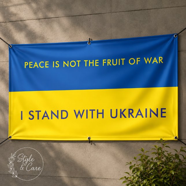 Support Ukraine Personalised Patriotic Flag Banner (Support Ukraine Personalized Patriotic Flag Banner)