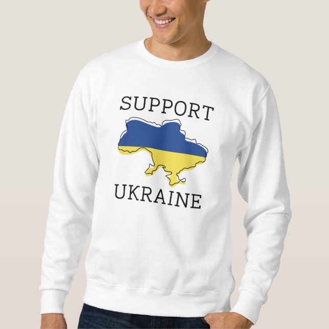Support Ukraine Sweatshirt (Front)