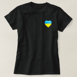 Support Ukraine T-Shirt - Flag Of Ukraine  Freedom