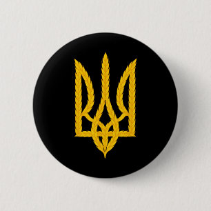 Support Ukraine Ukraine Stand With Zelensky Peace  6 Cm Round Badge