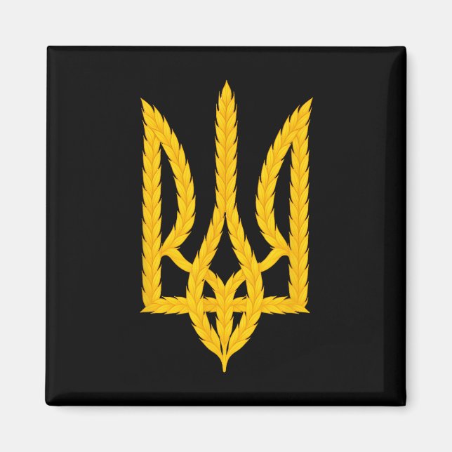 Support Ukraine Ukraine Stand With Zelensky Peace  Magnet (Front)