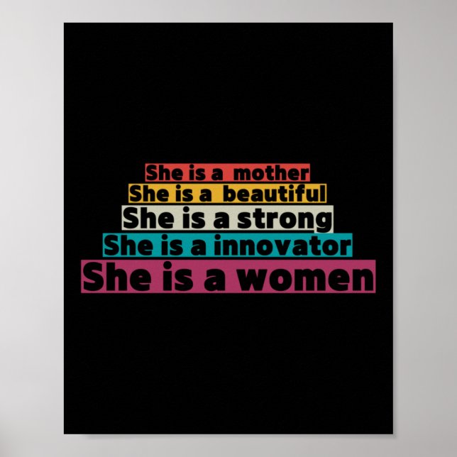 Support Womens Rights  Poster (Front)