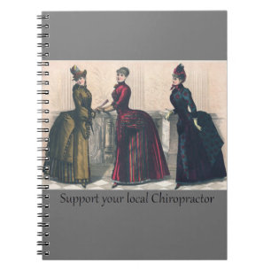 Support your local Chiropractor Spiral Notebook